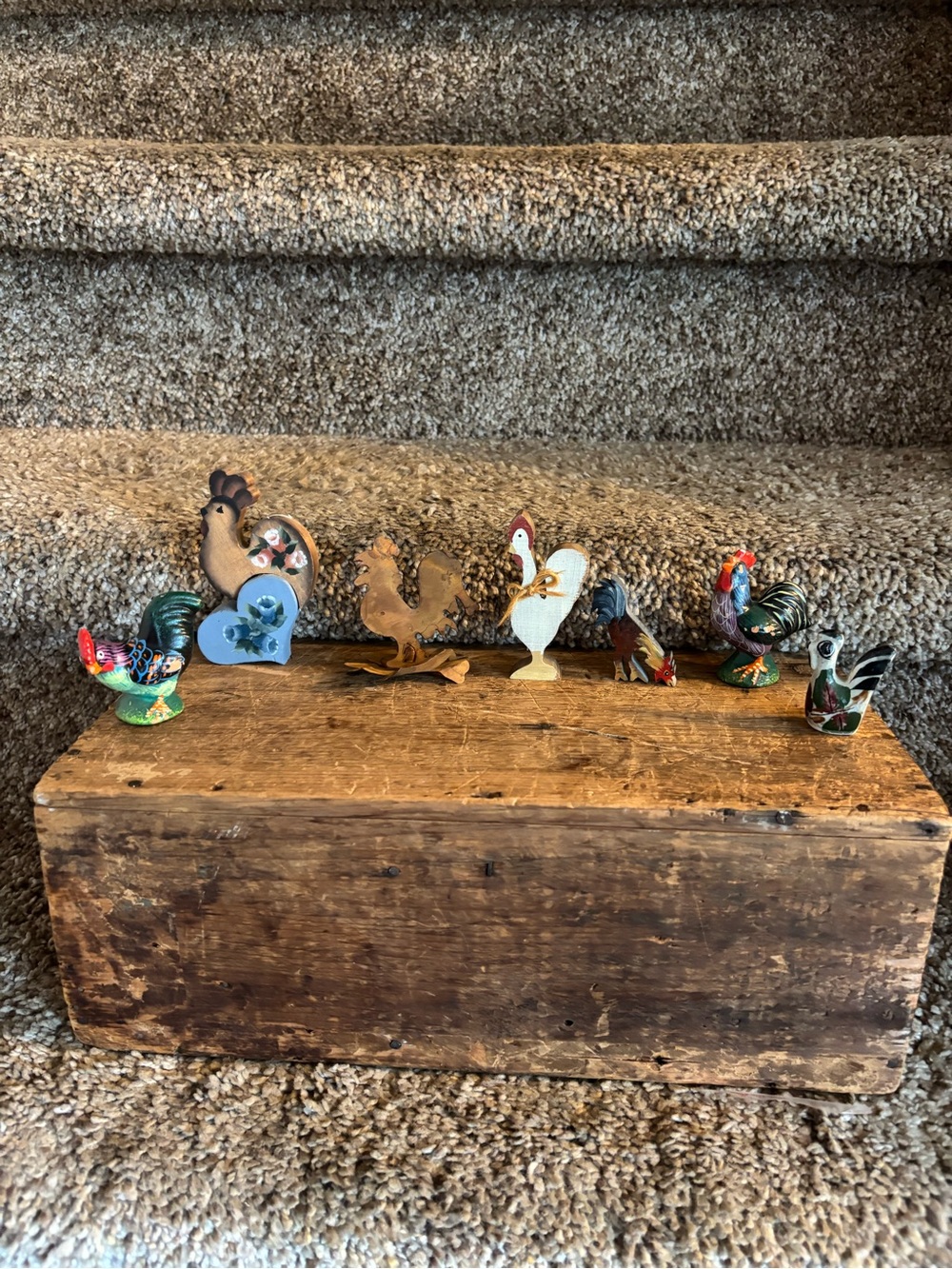 Mini chickens & roosters